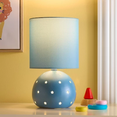 Table Lamp (Includes LED Light Bulb) - Blue - Cloud Island™ 1 Table Lamp (Includes LED Light Bulb) - Blue - Cloud Island™