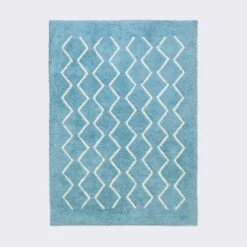 4'x6' Area Rug - Zig Zag/Blue - Cloud Island™ -Little Luxe Store GUEST 5f9f0aa9 caa4 4163 af3d 87a9012bdfbf