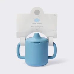 8oz Silicone Sippy Cup - Blue - Cloud Island™ -Little Luxe Store GUEST 63181fe9 3fed 4aa1 8351 5c9f790a5354