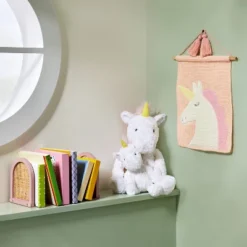 Unicorn Plush Animal With Mini Plush - 2pk - Cloud Island™