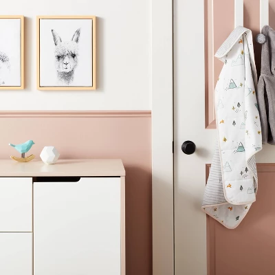 Jersey Knit Reversible Baby Blanket Adventures - Cloud Island™ White/Gray/Pink 1 Jersey Knit Reversible Baby Blanket Adventures - Cloud Island™ White/Gray/Pink