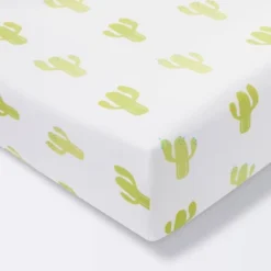 Fitted Crib Sheet Cactus - Cloud Island™ - White -Little Luxe Store GUEST 6634c953 f353 4c6a aa0f 148b29c90493