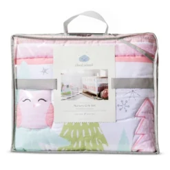 Crib Bedding Set Forest Frolic 4pc - Cloud Island™ Pink 10 Crib Bedding Set Forest Frolic 4pc - Cloud Island™ Pink -Little Luxe Store GUEST 669133dc 89c1 4e8a b71b 0b930ec177f7