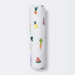 Muslin Swaddle Blanket - Cloud Island™ Fruits And Veggies 7 Muslin Swaddle Blanket - Cloud Island™ Fruits And Veggies -Little Luxe Store GUEST 69c12066 d440 41b2 8518 30b82a03ed52