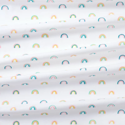 Fitted Crib Sheet Rainbows - Cloud Island™ 3 Fitted Crib Sheet Rainbows - Cloud Island™ - Image 3