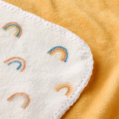 Plush Baby Blanket - Rainbows - Cloud Island™ 2 Plush Baby Blanket - Rainbows - Cloud Island™ - Image 2