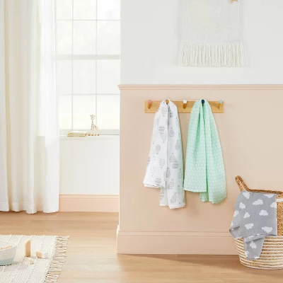 Swaddle Blankets In The Clouds 3pk - Cloud Island™ Joyful Mint 1 Swaddle Blankets In The Clouds 3pk - Cloud Island™ Joyful Mint