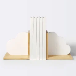 Cloud Bookends - Cloud Island™ White -Little Luxe Store GUEST 6bce52af df44 4e97 9293 7d06b435cc46