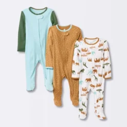 Baby Boys' 3pk Tight Fit Sleep N' Play - Cloud Island™ -Little Luxe Store GUEST 6cf747a5 9f68 4370 bfce 073878019764 1