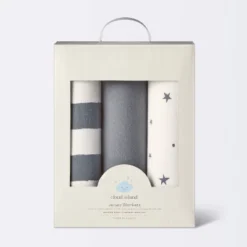Jersey Swaddle Baby Blanket - Gray - 3pk - Cloud Island™ -Little Luxe Store GUEST 6e4d7b67 9af5 4ebd 802c 54aa3137ddf4
