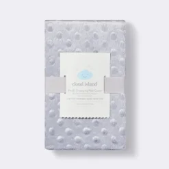 Plush Changing Pad Cover Birch - Cloud Island™ - Gray -Little Luxe Store GUEST 6f011dfc 6bce 4633 9dc0 417151ee5cc9