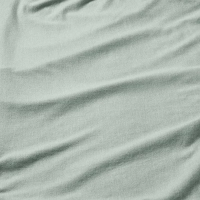 Polyester Rayon Fitted Crib Sheet - Green - Cloud Island™ 2 Polyester Rayon Fitted Crib Sheet - Green - Cloud Island™ - Image 2