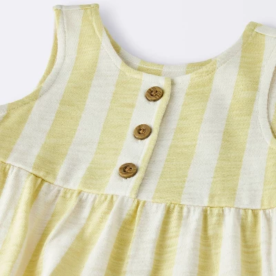 Baby Girls' Striped Dress - Cloud Island™ 1 Baby Girls' Striped Dress - Cloud Island™