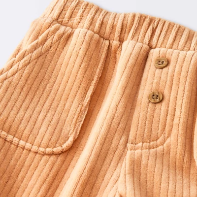 Baby Boys' 2pc Fox Sweatshirt & Corduroy Pants Set - Cloud Island™ Navy Blue 3 Baby Boys' 2pc Fox Sweatshirt & Corduroy Pants Set - Cloud Island™ Navy Blue - Image 3