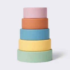 Cup Stacker Silicone Toy - Cloud Island™ -Little Luxe Store GUEST 7d562d36 2718 4e31 8c41 3d4d40c064a3