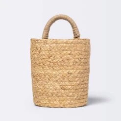 Small Hanging Woven Basket With One Handle - Cloud Island™ 7 Small Hanging Woven Basket With One Handle - Cloud Island™ -Little Luxe Store GUEST 7fe9dbf2 440d 4bef 9ec4 a38e93bc5331