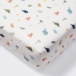 Cotton Fitted Crib Sheet - Dinos - Cloud Island™ -Little Luxe Store GUEST 882891f6 7da7 4b3c 8fd6 ce98edf70755