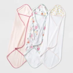 Baby Girls' 3pk Floral Meadow Hooded Towel - Cloud Island™ -Little Luxe Store GUEST 8cd13f38 d391 49f3 a5cb 062e8a119962