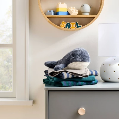 Flannel Baby Blankets - Cool Metallic - 4pk - Cloud Island™ 1 Flannel Baby Blankets - Cool Metallic - 4pk - Cloud Island™