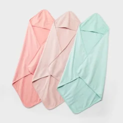 Baby 3pk Muslin Hooded Towel - Cloud Island™ -Little Luxe Store GUEST 92101475 cbc5 4b2e ab2e f4c92896b6d0