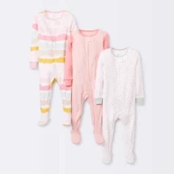 Baby Girls' 3pk Zip-Up Sleep N' Play - Cloud Island™ Pink 7 Baby Girls' 3pk Zip-Up Sleep N' Play - Cloud Island™ Pink -Little Luxe Store GUEST 94b647b5 692f 4f50 8755 4b10b31fbc94
