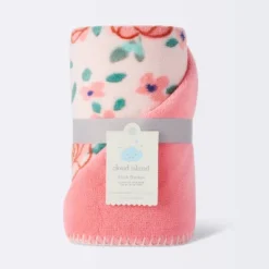 Plush Baby Blanket - Floral Blooms - Cloud Island™ 5 Plush Baby Blanket - Floral Blooms - Cloud Island™ -Little Luxe Store GUEST 95c16a4d 3d8f 48c9 b9f9 269ae9e76b64