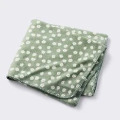 Plush Baby Blanket - Green Floral - Cloud Island™ 7 Plush Baby Blanket - Green Floral - Cloud Island™ -Little Luxe Store GUEST 990d1b37 e10c 4b06 acf6 2192262cb9bf