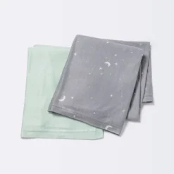 Jersey Swaddle Blanket 2pk - Cloud Island™ Gray Stars -Little Luxe Store GUEST 9de14ccb bdb0 43de 94f9 a5cb7df471d8