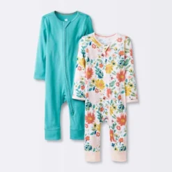 Baby Girls' 2pk Zip Romper - Cloud Island™ 9 Baby Girls' 2pk Zip Romper - Cloud Island™ -Little Luxe Store GUEST a391e3e8 dab7 4876 a0c9 40c77d7834d2