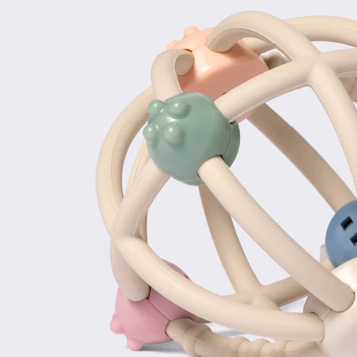 Silicone Ball Baby Toy - Cloud Island™ 2 Silicone Ball Baby Toy - Cloud Island™ - Image 2