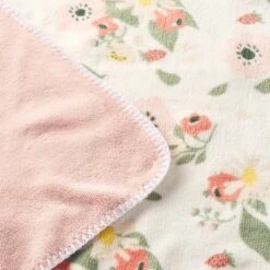 Plush Baby Blanket - Floral - Cloud Island™