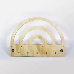 Rainbow Wooden Shelf Natural Wood - Cloud Island™ 6 Rainbow Wooden Shelf Natural Wood - Cloud Island™ -Little Luxe Store GUEST a8297965 1e9c 4746 af81 f91a57183ecc