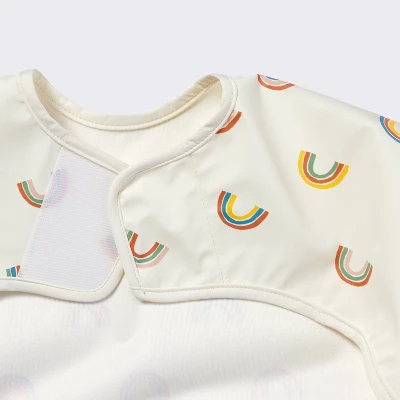 Long Sleeve Bib - Rainbow - Cloud Island™ 2 Long Sleeve Bib - Rainbow - Cloud Island™ - Image 2