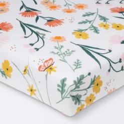 Fitted Crib Sheet - Cloud Island™ Garden Floral -Little Luxe Store GUEST abd98750 337f 4edc ab30 b85dca171800