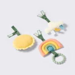 Wood Play Gym + Hanging Toys Set - Cloud Island™ -Little Luxe Store GUEST ac17c714 2381 41be bc1c 1677347ddb1f