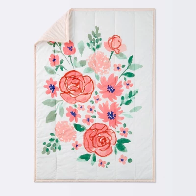 Crib Bedding Set - Floral - 4pc - Cloud Island™ 4 Crib Bedding Set - Floral - 4pc - Cloud Island™ - Image 4