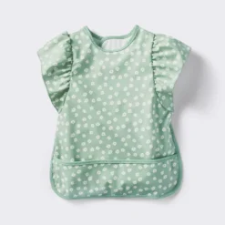 Short Sleeve Bib - Floral Ruffle - Cloud Island™ 7 Short Sleeve Bib - Floral Ruffle - Cloud Island™ -Little Luxe Store GUEST ada69cf4 4c22 4c61 820f 93e267645874
