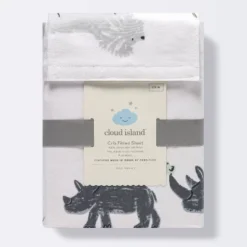 Fitted Crib Sheet - Cloud Island™ Two By Two Animals -Little Luxe Store GUEST af970d84 64be 4afe 8394 08712f5a0a63