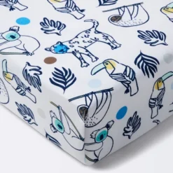 Fitted Crib Sheet Gone Wild - Cloud Island™ Navy -Little Luxe Store GUEST b0e4bc98 bbea 4975 87bb 5ac2b1223f93