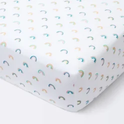 Fitted Crib Sheet Rainbows - Cloud Island™ 9 Fitted Crib Sheet Rainbows - Cloud Island™ -Little Luxe Store GUEST b34b893d 6d63 4aed 942d 0dc78135ccf1