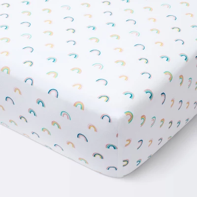 Fitted Crib Sheet Rainbows - Cloud Island™ 5 Fitted Crib Sheet Rainbows - Cloud Island™ - Image 5
