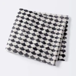 Black And White Scallop Halloween Baby Blanket - Cloud Island™ 7 Black And White Scallop Halloween Baby Blanket - Cloud Island™ -Little Luxe Store GUEST b6196b8a 7361 49a6 af68 c497e7eac761