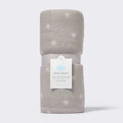 Rayon From Bamboo Jersey Quilted Blanket - Stars - Gray - Cloud Island™ 6 Rayon From Bamboo Jersey Quilted Blanket - Stars - Gray - Cloud Island™ -Little Luxe Store GUEST b6af7ffc b253 42a5 bfba ab28359afc59