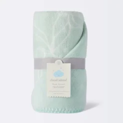 Plush Baby Blanket - Green Line Floral - Cloud Island™ 5 Plush Baby Blanket - Green Line Floral - Cloud Island™ -Little Luxe Store GUEST b910dc32 cd6c 4404 bdd1 e3b161e14ba8