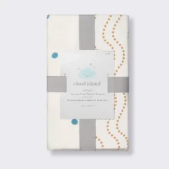 Fitted Jersey Crib Sheet - Dots & Squiggles - 2pk - Cloud Island™ 6 Fitted Jersey Crib Sheet - Dots & Squiggles - 2pk - Cloud Island™ -Little Luxe Store GUEST ba7536fe 880a 4dfe a626 04935b755012