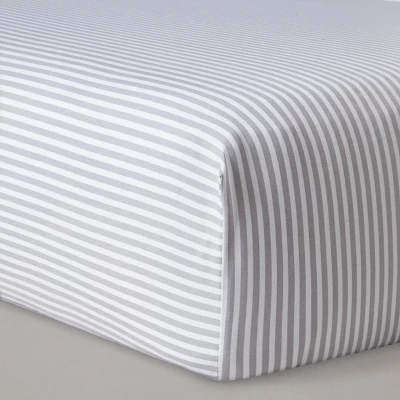 Crib Bedding Set Two By Two 4pc - Cloud Island™ Gray 2 Crib Bedding Set Two By Two 4pc - Cloud Island™ Gray - Image 2