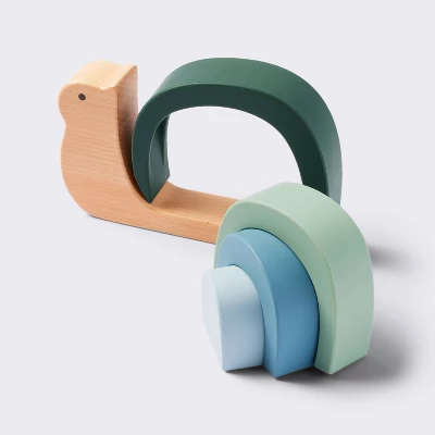 Snail Stacker Silicone Toy - Cloud Island™ 2 Snail Stacker Silicone Toy - Cloud Island™ - Image 2