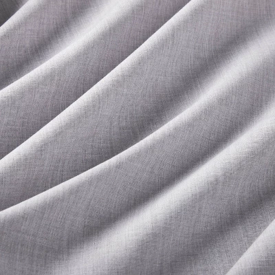 Fitted Crib Sheet Solid - Cloud Island™ Dark Gray 3 Fitted Crib Sheet Solid - Cloud Island™ Dark Gray - Image 3