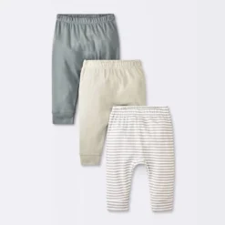 Baby 3pk Cotton Jogger Pants - Cloud Island™ Gray -Little Luxe Store GUEST caf27948 e1c5 4301 945a 461b44710f97