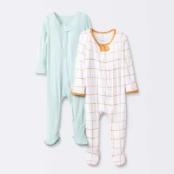 Baby Boys' 2pk Premium Sleep N' Play - Cloud Island™ -Little Luxe Store GUEST caffd18a b76a 42c6 8291 bb3211326fef